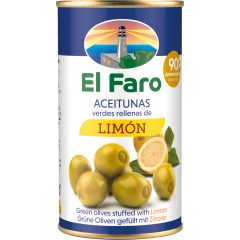 El Faro Aceitunas Limón 350 g 