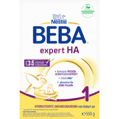 Nestlé BEBA expert HA 1 Anfangsnahrung von Geburt an 550 g 