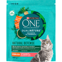 Purina One Dual Nature Sterilcat Lachs 650 g 