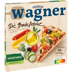 Original Wagner Die Backfrische Vegetaria 375 g 