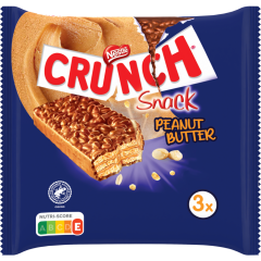 Nestlé Crunch Snack Peanut Butter 3 x 31 g 