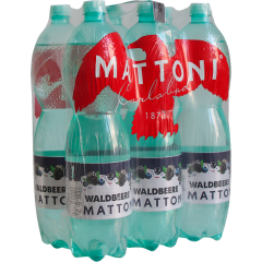Mattoni Mineralwasser Waldbeere - 6-Pack 6 x 1,5 l 