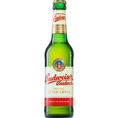 Budweiser Original Czech Lager 0,33 l 