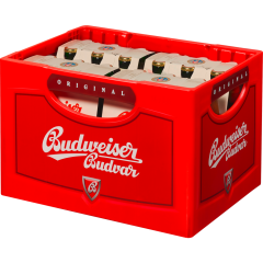 Budweiser Original Czech Lager - Kiste 4 x 6 x 0,33 l 