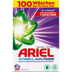 Ariel Colorwaschmittel Pulver 100 Waschladungen 