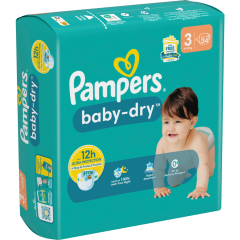 Pampers Baby-Dry Größe 3 34 Stück 