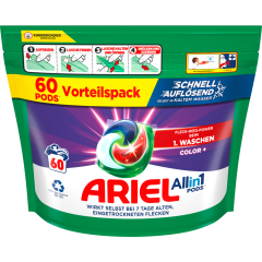 Ariel All in 1 Pods Color 60 Waschladungen 