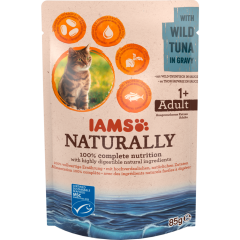 IAMS MSC Naturally Katzenfutter mit Thunfisch 85 g 