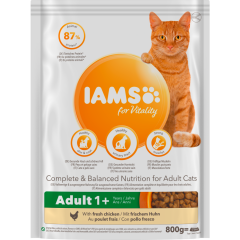 IAMS for Vitality ausgewachsene Katzen mit frischem Huhn 800 g 
