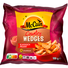 McCain Country Wedges klassisch-pikant 600 g 