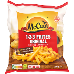 McCain 1.2.3 Frites Original 750 g 