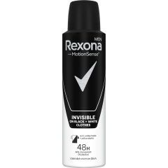 Rexona Men Invisible on Black & White Clothes Anti-Transpirant 150 ml 