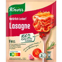 Knorr Natürlich Lecker! Lasagne für 2 Portionen 