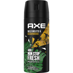 AXE Deodorant & Bodyspray Wild Green Mojito & Cedarwood 150 ml 