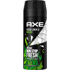 AXE Deo Bodyspray Wasabi & Fresh Linen 150 ml 
