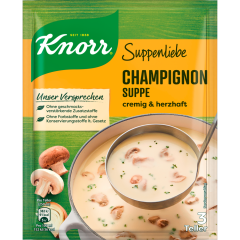 Knorr Suppenliebe Champignon Suppe für 3 Teller 