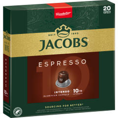 Jacobs Espresso 10 Intenso 20 Kapseln 