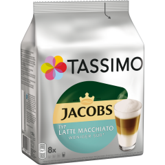 Tassimo Jacobs Typ Latte Macchiato Typ weniger süß 8 Kapseln 