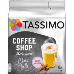 Tassimo Coffee Shop Selections Chai Latte 8 Kapseln 