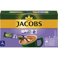 Jacobs 3 in 1 Milka Sticks 10 Stück 