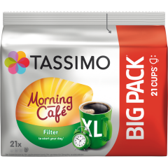 Tassimo Morning Cafe Filter XL 21 Kapseln 