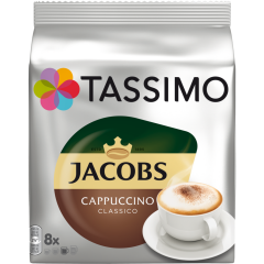 Tassimo Jacobs Cappuccino Classico 8 + 8 Kapseln 