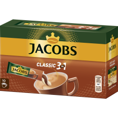 Jacobs Instantkaffee 3 in 1 Classic 10 Stück 