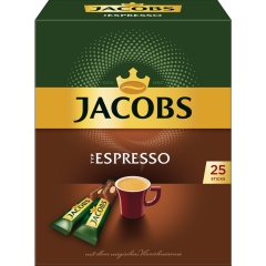 Jacobs Instant Kaffee Espresso Sticks 25 Stück 