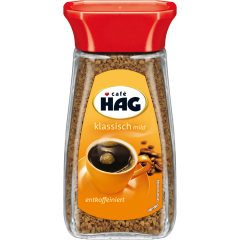 café HAG Klassisch mild entkoffeiniert löslicher Kaffee 100 g 