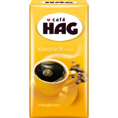café HAG Klassisch mild entkoffeiniert gemahlen 500 g 