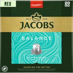 Jacobs Espresso Kapseln Balance 20 Kapseln 