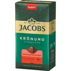Jacobs Krönung Signature entkoffeiniert gemahlen 500 g 