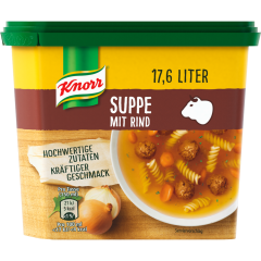 Knorr Suppe mit Rind für 17,6 l 