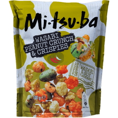 Mitsuba Wasabi Peanut Chrunch & Crispies 100 g 
