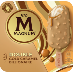 LANGNESE Magnum Double Gold Caramel Billionaire 3 x 85 ml 