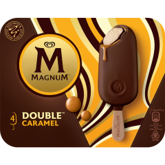 LANGNESE Magnum Double Caramel 4 Stück 