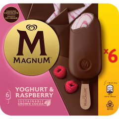 LANGNESE Magnum Yoghurt & Raspberry 6 Stück 