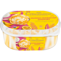 LANGNESE Cremissimo Mango-Maracuja Joghurt Eis 825 ml 
