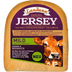 Landana Jersey Gouda Mild 50 % Fett i. Tr. 250 g 