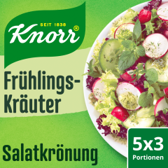 Knorr Salatkrönung Frühlingskräuter für 5 x 90 ml 