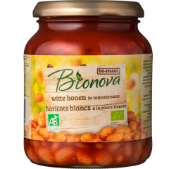 Bionova Bio Weiße Bohnen in Tomatensoße 340 g 