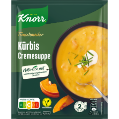 Knorr Feinschmecker Kürbis Suppe für 2 Teller 