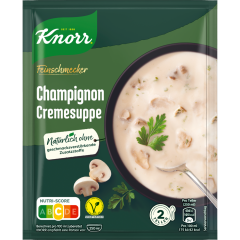 Knorr Feinschmecker Champignon Suppe für 2 Teller 