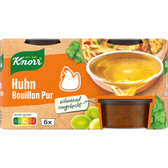 Knorr Bouillon Pur Huhn für 6 x 0,5 l 