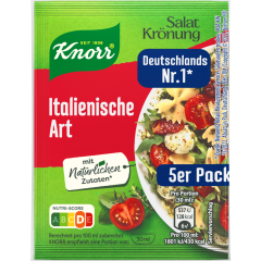 Knorr Salatkrönung Italienische Art für 5 x 90 ml 