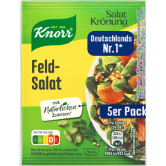 Knorr Salatkrönung Feldsalat für 5 x 90 ml 