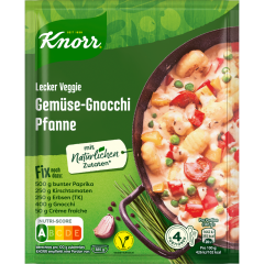 Knorr Familien-Fix Gemüse-Gnocchi Pfanne für 4 Portionen 