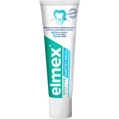 elmex Sensitive sanftes Weiß Zahnpasta mit Aminfluorid 75 ml 