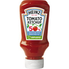 HEINZ Tomato Ketchup 50% weniger Zucker & Salz 220 ml 