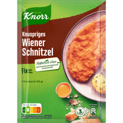 Knorr Fix Knuspriges Wiener Schnitzel für 3 Portionen 